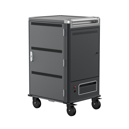 Ewent EW1701 portable device management cart& cabinet Armadio per la gestione dei dispositivi portatili Nero, Grigio