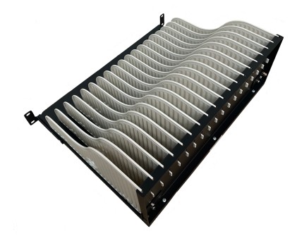 Ewent EW1720 organizzatore per stazioni di carica Acrilonitrile butadiene stirene (ABS), Metallo, Plastica Nero, Bianco