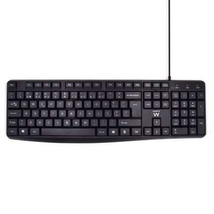 Ewent EW3002 tastiera Ufficio USB QWERTY Portoghese Nero