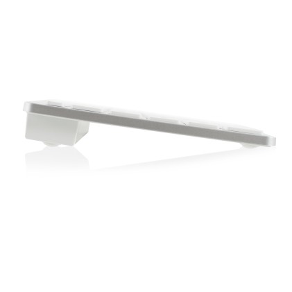 Ewent EW3160 tastiera per dispositivo mobile Italiano Bluetooth Argento, Bianco