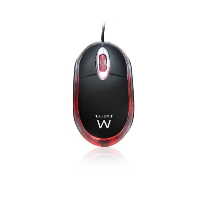 Ewent EW3174 mouse Ufficio Ambidestro USB tipo A Ottico 1000 DPI