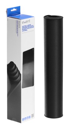 Ewent EW3182 tappetino per mouse Tappetino per mouse per gioco da computer Nero