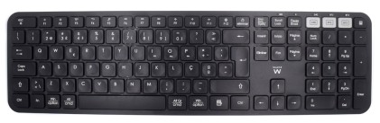 Ewent EW3277 tastiera Universale RF Wireless QWERTY Spagnolo Nero