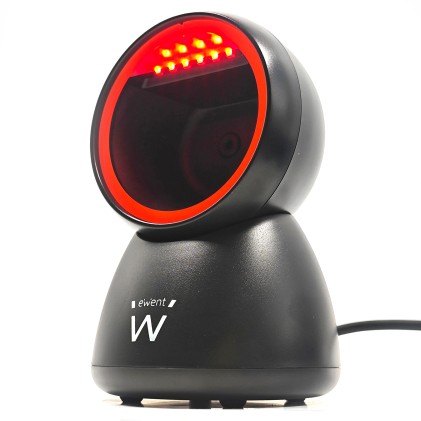 Ewent EW3450 lettore di codici a barre Lettore di codici a barre fisso 1D/2D CMOS Nero