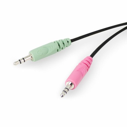 Ewent EW3562 cuffia e auricolare Cablato A Padiglione Musica e Chiamate Nero, Argento