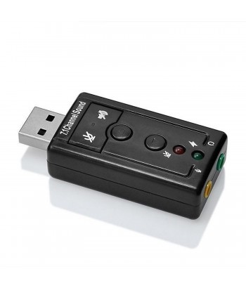 Ewent EW3762 adattatore per inversione del genere dei cavi USB audio-in/audio-out Nero