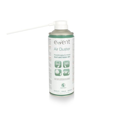 Ewent EW5601 kit per la pulizia Difficile da raggiungere Pulitore ad aria compressa per la pulizia delle attrezzature 400 ml