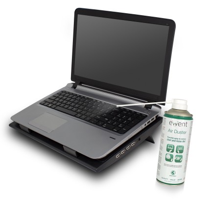 Ewent EW5601 kit per la pulizia Difficile da raggiungere Pulitore ad aria compressa per la pulizia delle attrezzature 400 ml