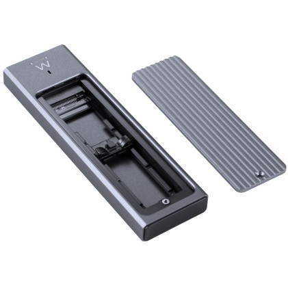Ewent EW7022 contenitore di unità di archiviazione Box esterno SSD Grigio M.2