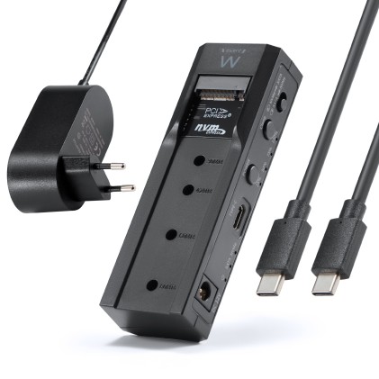 Ewent EW7065 contenitore di unit&agrave; di archiviazione Box esterno HDD/SSD Nero 2.5/3.5"