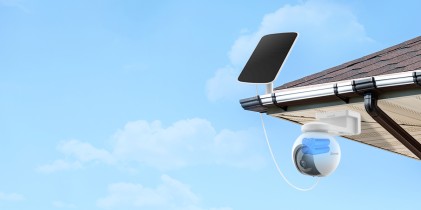 Ezviz Eb8 Telecamera Motorizzata Da Esterno A Batteria 4G Lte. Slot Per Micro Sim Card.