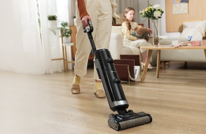 Aspirapolvere Lava Asciuga Batteria Doppio Serbatoio Ezvcsrh1-Mbk2