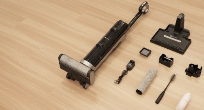 Aspirapolvere Lava Asciuga Batteria Doppio Serbatoio Ezvcsrh1-Mbk2