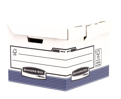 Fellowes 0021601 scatola per la conservazione di documenti Carta Blu