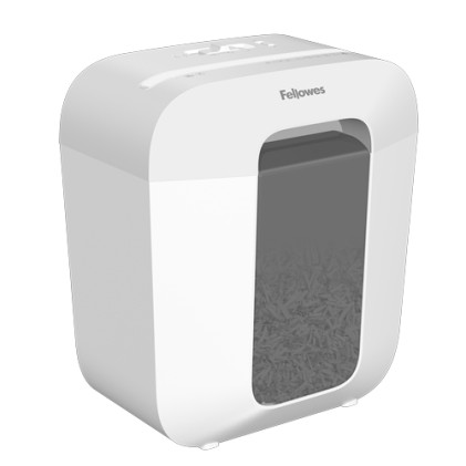 Fellowes LX Series 100109815 distruggi documenti Taglio a striscia Bianco