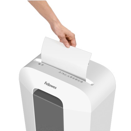 Fellowes LX Series Powershred LX50 distruggi documenti Triturazione incrociata Bianco