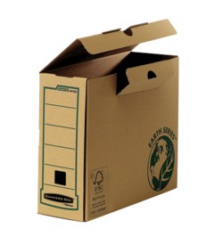 Fellowes 4470201 scatola per la conservazione di documenti Carta Marrone