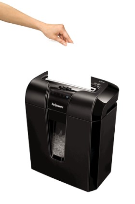 Fellowes 63Cb distruggi documenti Triturazione incrociata 23 cm Nero