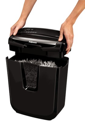 Fellowes M-7C distruggi documenti Triturazione incrociata 23 cm Nero