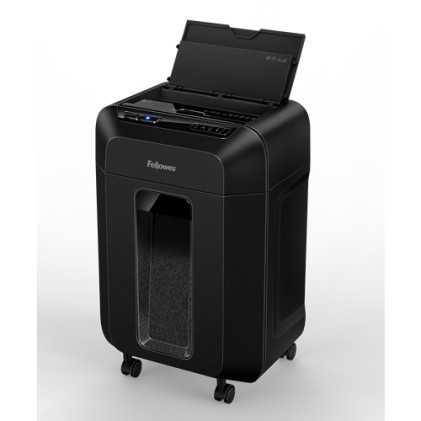 Distruggidocumenti automatico Fellowes AutoMax 80M Mini Cut - Alimentazione automatica 80 fogli - Slot manuale 8 fogli - 17L