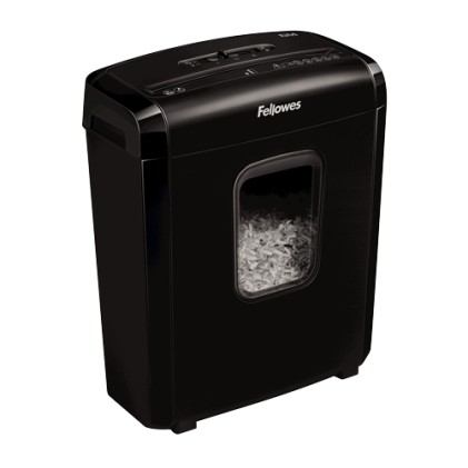 Fellowes Powershred 6M distruggi documenti Taglio a frammenti Nero
