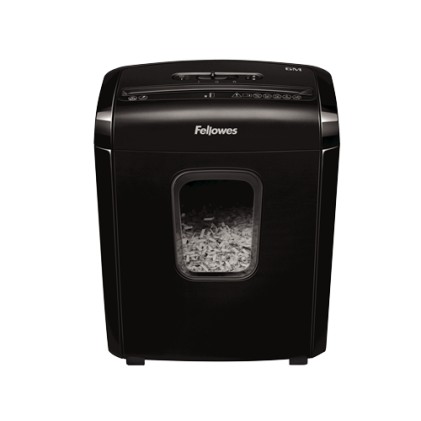 Fellowes Powershred 6M distruggi documenti Taglio a frammenti Nero