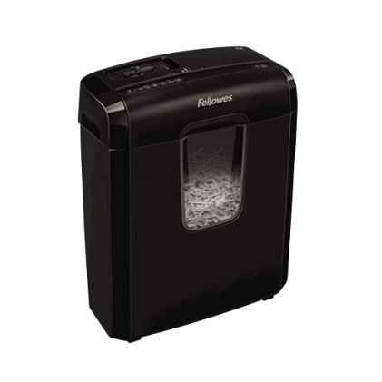 Fellowes Powershred 6C distruggi documenti Triturazione incrociata 22 cm Nero