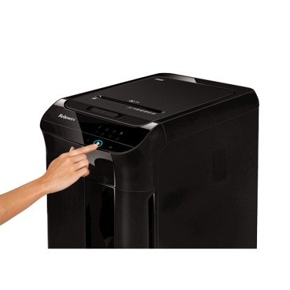 Fellowes AutoMax 350C distruggi documenti Triturazione incrociata 23 cm Nero