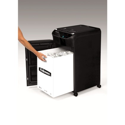 Fellowes AutoMax 350C distruggi documenti Triturazione incrociata 23 cm Nero