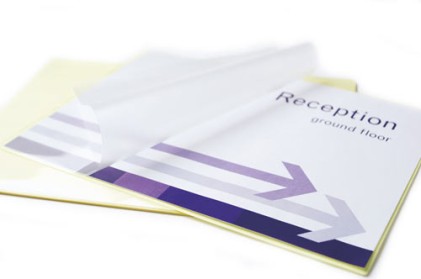 Fellowes Self-Adhesive Laminating Pouches A3 100pcs. 80 m&micro; pellicola per plastificatrice