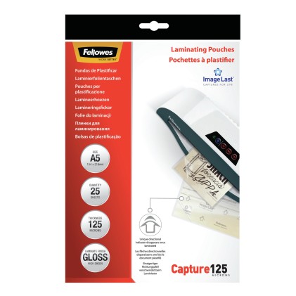 Fellowes 5396101 pellicola per plastificatrice 25 pz