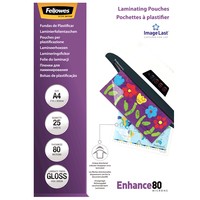 Carta per Plastificatrici Fellowes CF25ENHANCE80