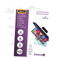 Carta per Plastificatrici Fellowes CF25ENHANCE80