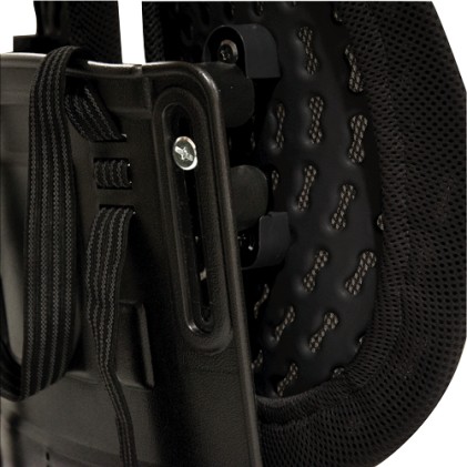 Fellowes 8026401 supporto per schienale della sedia Nero