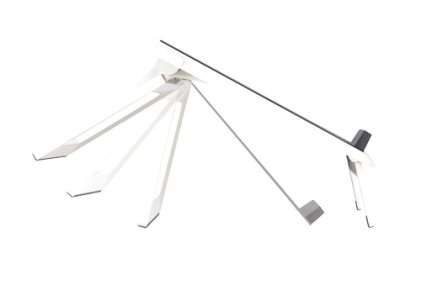 Fellowes 8210101 supporto per notebook 43,2 cm (17") Grigio, Bianco