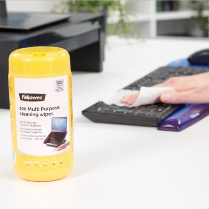 Fellowes 8562801 salvietta per la preparazione della superficie Bianco