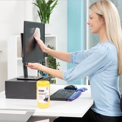 Fellowes 8562801 salvietta per la preparazione della superficie Bianco