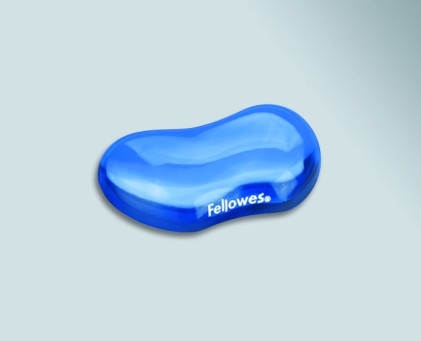 Fellowes 91177-72 poggiapolso Gel Blu