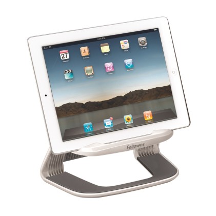 Fellowes 9311302 supporto per personal communication Supporto passivo Tablet/UMPC Bianco