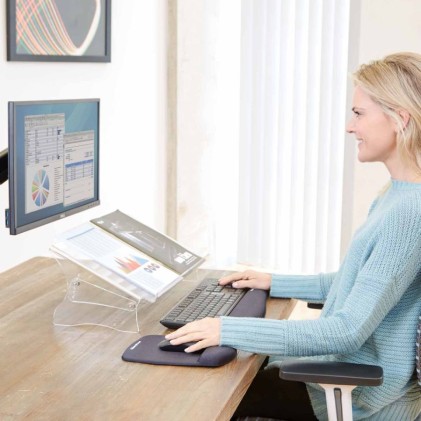 Fellowes 9731301 vassoio da scrivania Acrilico Trasparente