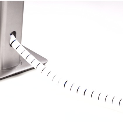 Fellowes CableZip Pavimento Tubo flessibile per cavo Bianco 1 pz