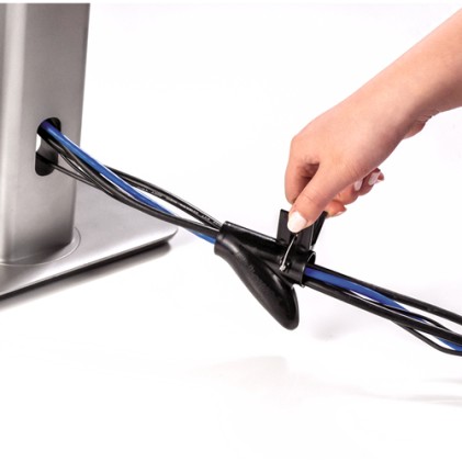 Fellowes CableZip Scrivania Guaina intrecciata per cavi Nero 1 pz