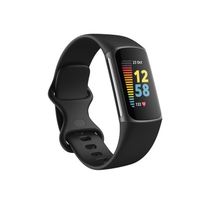 Smartband Fitbit 421Bkbk Charge 5 Ecg Nero E Grafite