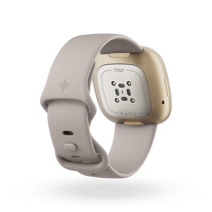 Smartwatch Fitbit 811138036973 Sense Bianco Lunare E Oro