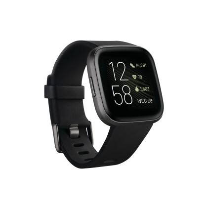 Smartwatch Fitbit Fb507Bkbk Versa 2 Carbone