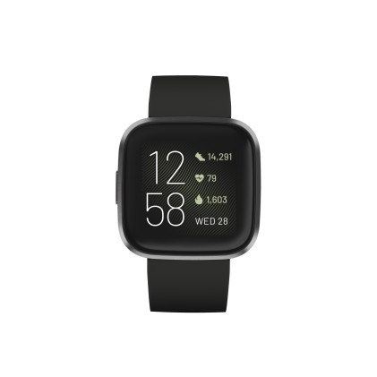 Smartwatch Fitbit Fb507Bkbk Versa 2 Carbone