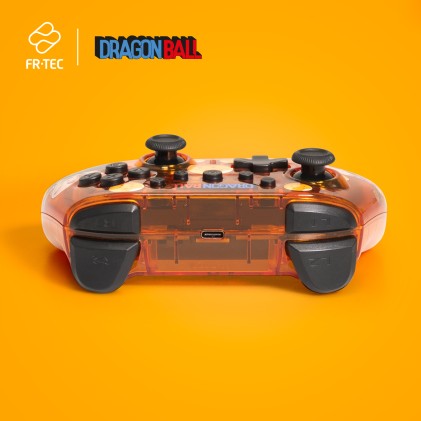 FR-TEC DB1001 periferica di gioco Arancione Bluetooth/USB Gamepad Android, Nintendo Switch, Nintendo Switch Lite, Nintendo Switch OLED, PC, iOS