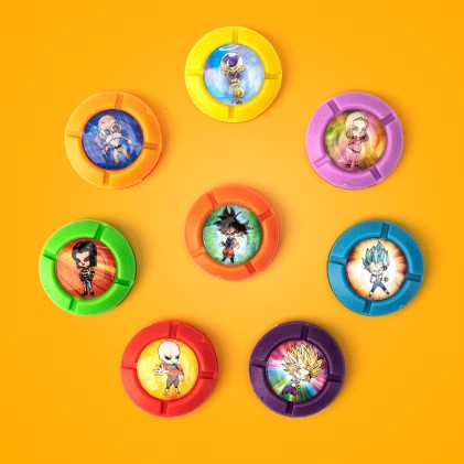 FR-TEC PS4 Dragon Ball Grips Set Fighters Impugnature per joystick analogico