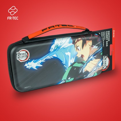 FR-TEC Demon Slayer Kimetsu No Yaiba Pack per custodia Nintendo Switch + scatola di gioco