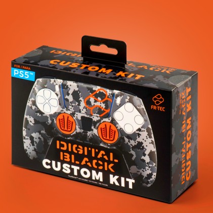 FR-TEC PS5 CUSTOM KIT DIGITAL BLACK Set